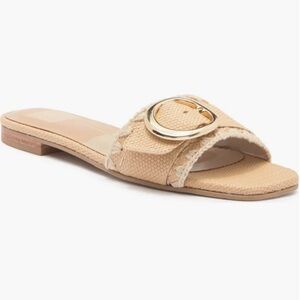 Dolce Vita Grecia sandal in natural rafia